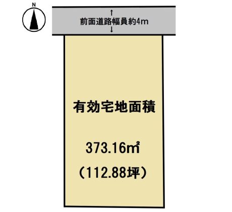 敷地図（1区画）